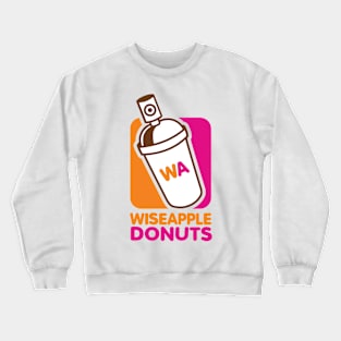 WISEAPPLE DONUTS Crewneck Sweatshirt